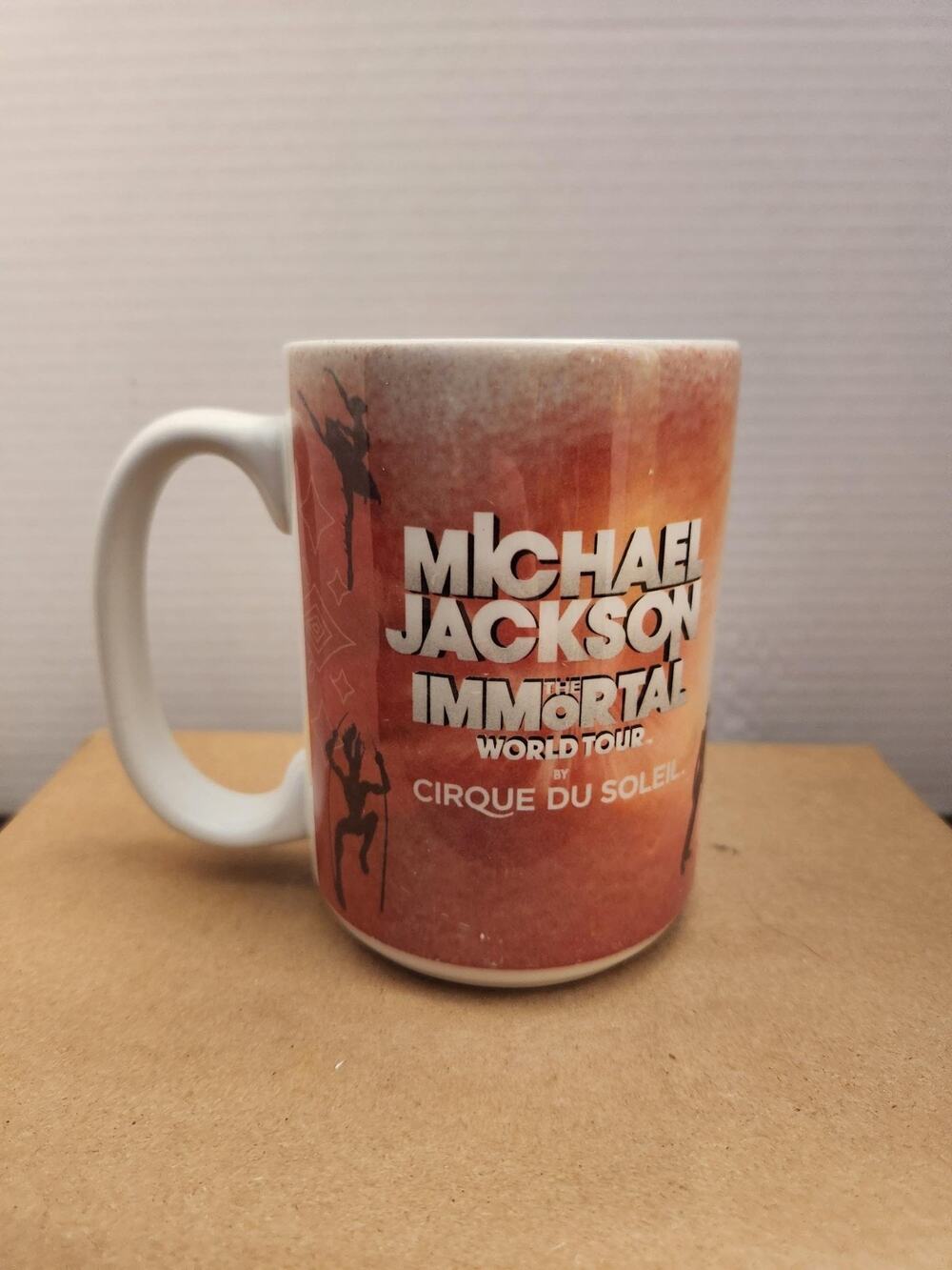 RARE Michael Jackson The Immortal World Tour Cirque du Soleil Mug - 2011 Collect